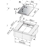 V-Zug Cooktop V4000 I402 38厘米 嵌入式兩頭電磁爐